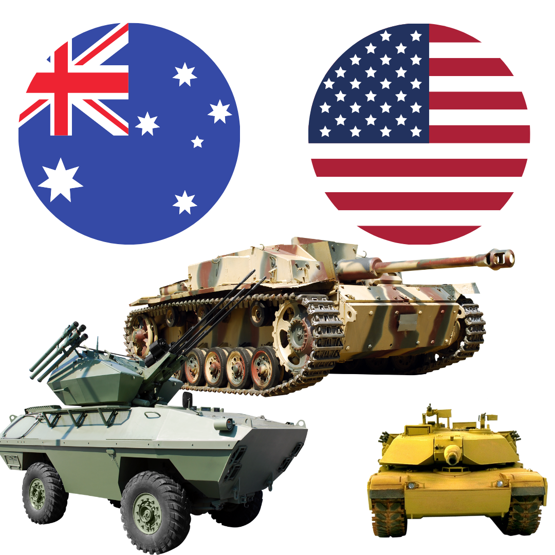 aus-us armored vehicles