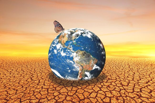 concept-loving-earth-protecting-environment-changing-environment-globe-barren-land
