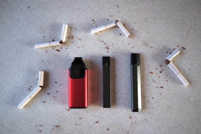 high-angle-view-cigarette-table
